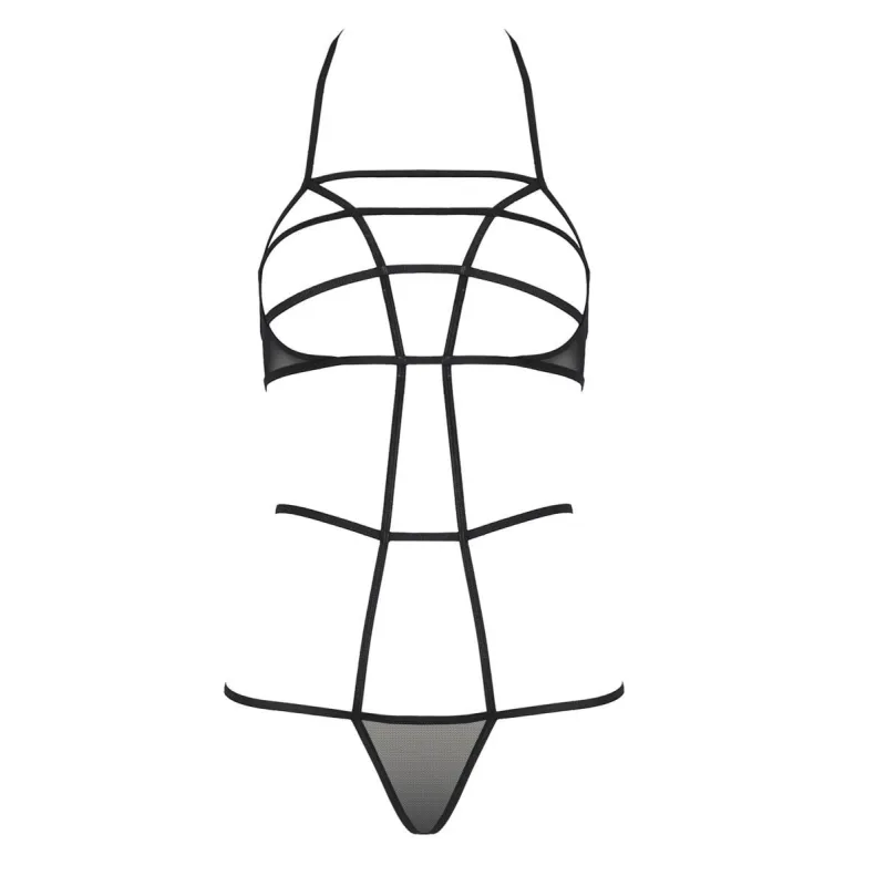 Schwarzer Body PA595321 von Passion Devil Collection | Fesselliebe.de