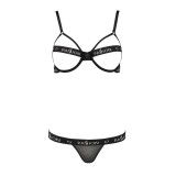 Schwarzes Set PA595636 von Passion Devil Collection | Fesselliebe.de
