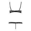 Schwarzes Set PA595636 von Passion Devil Collection