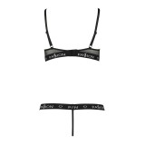Schwarzes Set PA595636 von Passion Devil Collection | Fesselliebe.de