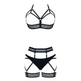 Schwarzes Set LXMarita001 von Demoniq LadyX | Fesselliebe.de