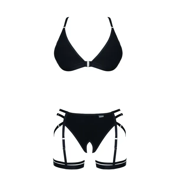 Schwarzes Set LXDorita001 von Demoniq LadyX | Fesselliebe.de