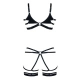 Schwarzes Set LXDorita001 von Demoniq LadyX | Fesselliebe.de