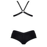 Schwarzes Set LXLuna001 von Demoniq LadyX | Fesselliebe.de