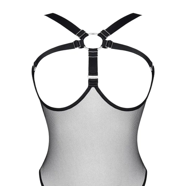 Schwarzer Body ouvert LXAbril001 von Demoniq LadyX | Fesselliebe.de