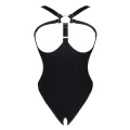 Schwarzer Body ouvert LXElena001 von Demoniq LadyX
