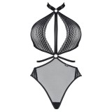 Schwarzer Body ouvert LXReyna001 von Demoniq LadyX | Fesselliebe.de
