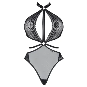 Schwarzer Body ouvert LXReyna001 von Demoniq LadyX