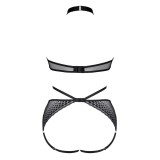 Schwarzer Body ouvert LXReyna001 von Demoniq LadyX | Fesselliebe.de