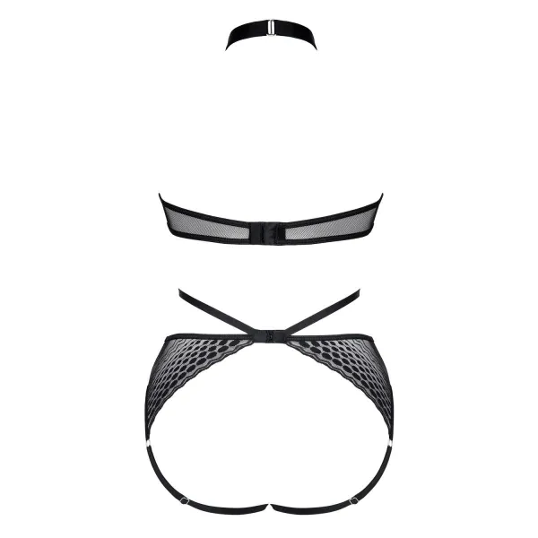 Schwarzer Body ouvert LXReyna001 von Demoniq LadyX | Fesselliebe.de