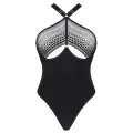 Schwarzer Body LXTrini001 von Demoniq LadyX