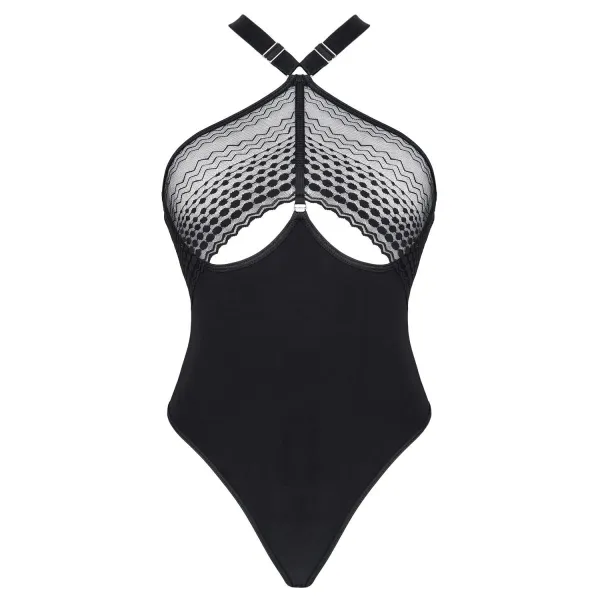 Schwarzer Body LXTrini001 von Demoniq LadyX | Fesselliebe.de