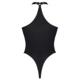Schwarzer Body LXTrini001 von Demoniq LadyX | Fesselliebe.de