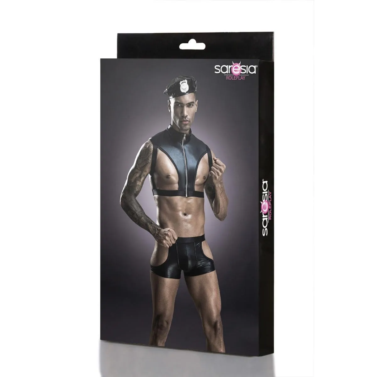 Cop-Kostüm 18270 von Saresia MEN roleplay | Fesselliebe.de