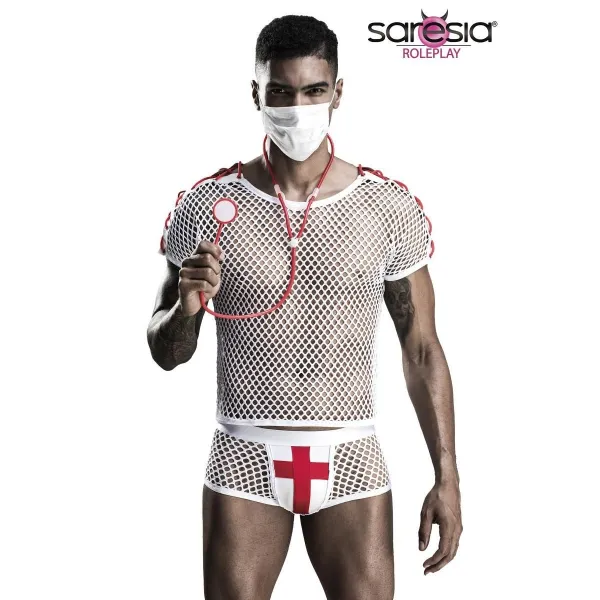 Hot Doctor Kostüm 18273 von Saresia MEN roleplay | Fesselliebe.de