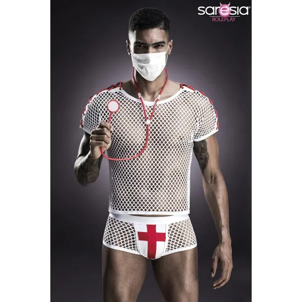 Hot Doctor Kostüm 18273 von Saresia MEN roleplay | Fesselliebe.de
