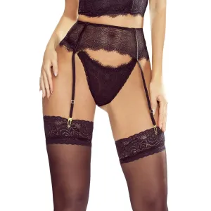 Schwarzer Passion Glamour Strapsgürtel PR1638 von Provocative | Fesselliebe.de