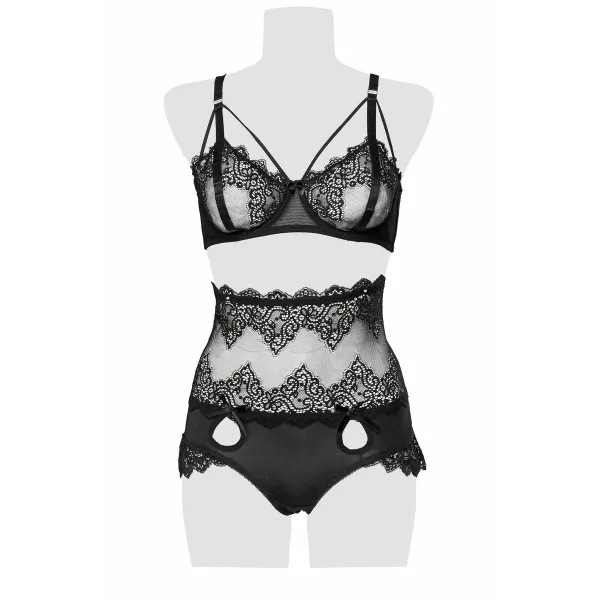 2-teilges Set 15304 von Grey Velvet | Fesselliebe.de