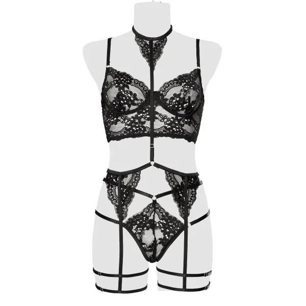 3-teilges Set 15313 von Grey Velvet | Fesselliebe.de