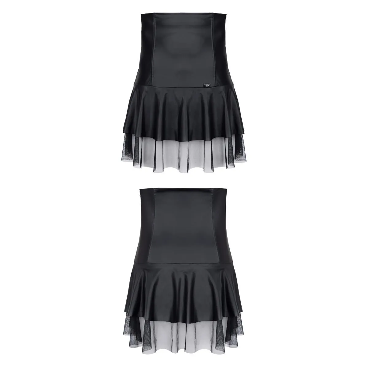 Rock CRD001 schwarz von Regnes Fetish Planet Crossdresser Fetish Line | Fesselliebe.de