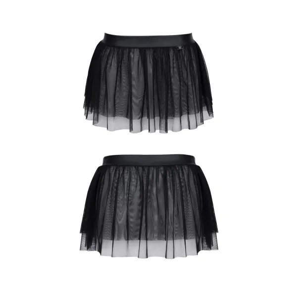 Rock CRD002 schwarz von Regnes Fetish Planet Crossdresser Fetish Line | Fesselliebe.de