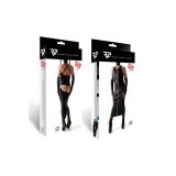 Langes Kleid CRD005 schwarz von Regnes Fetish PLanet Crossdresser Fetish Line | Fesselliebe.de