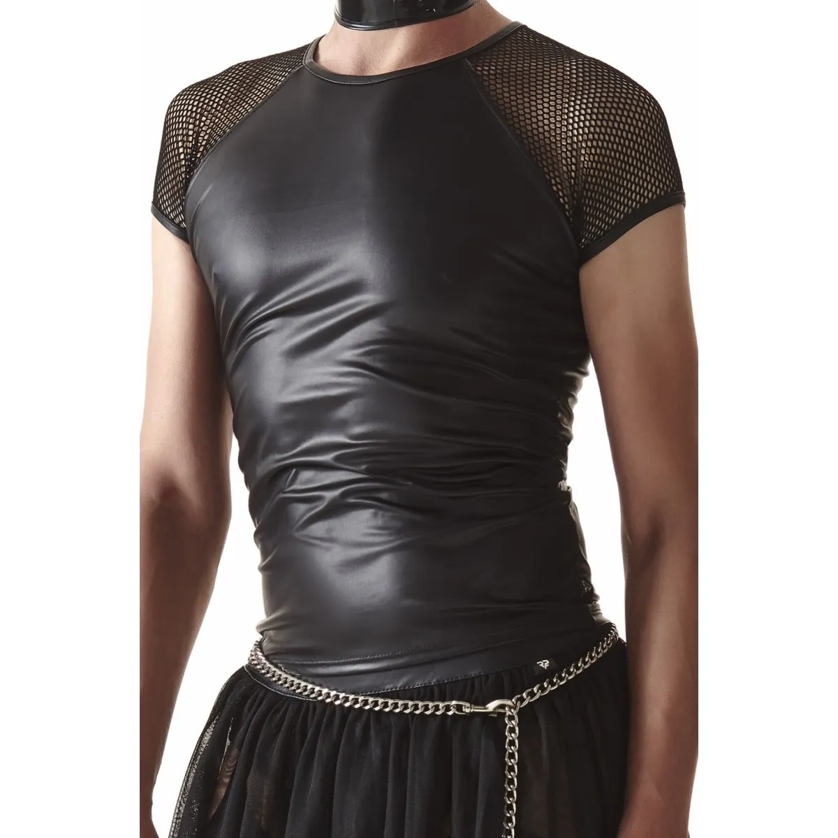 T-Shirt CRD007 schwarz von Regnes Fetish Planet Crossdresser Fetish Line | Fesselliebe.de