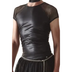 T-Shirt CRD007 schwarz von Regnes Fetish Planet Crossdresser Fetish Line | Fesselliebe.de