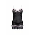 Schwarzes Chemise AA051298 von Anais Apparel Plus Size