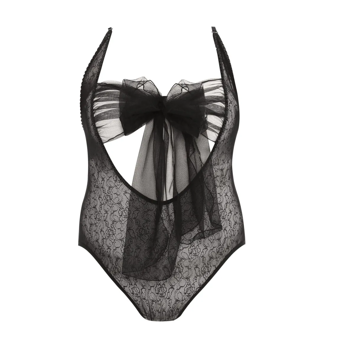 Schwarzer Body AA051983 von Anais Apparel Plus Size | Fesselliebe.de