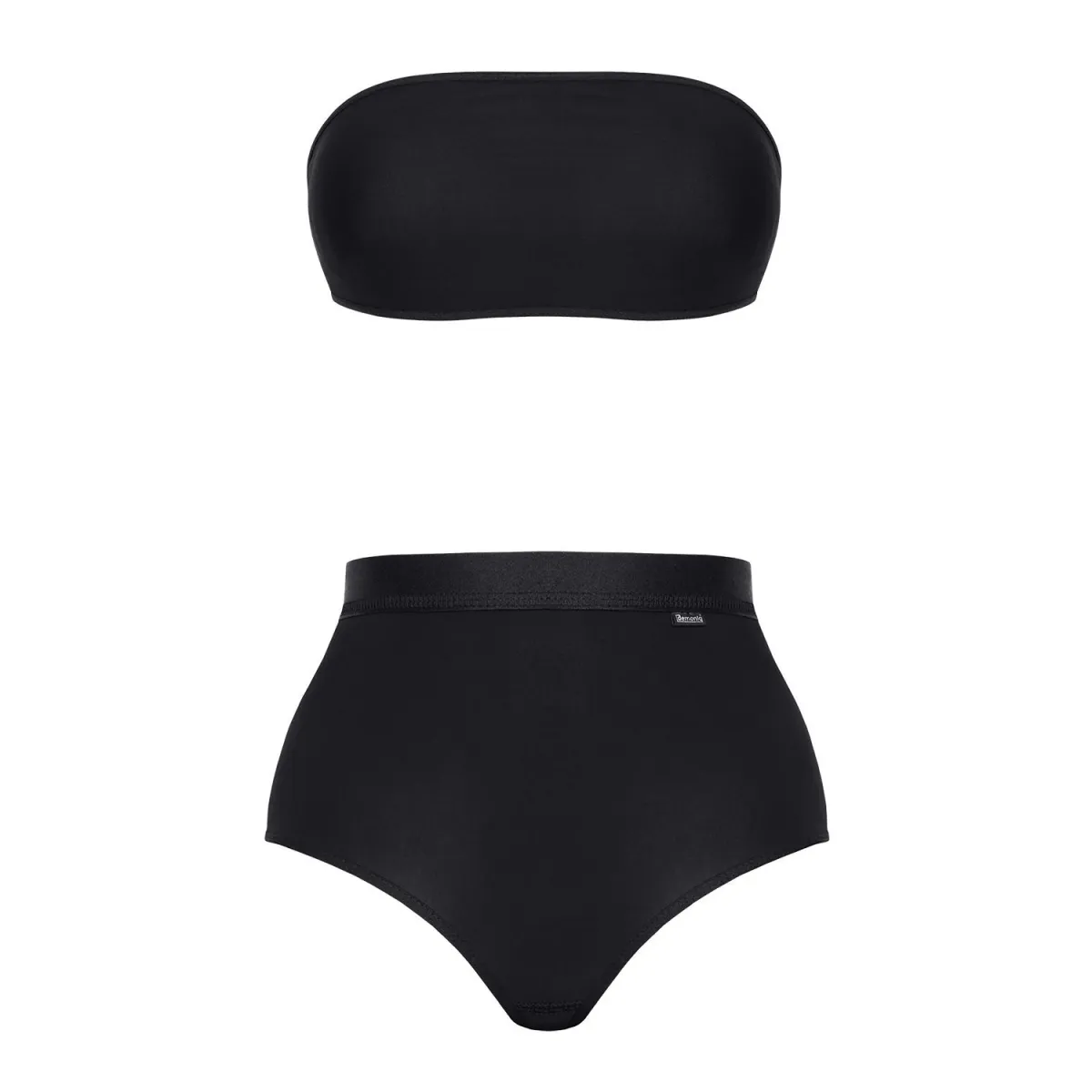 Schwarzes Set STAlessia001 von Demoniq Silver Touch Collection | Fesselliebe.de