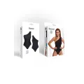 Schwarzer Body STAda001 von Demoniq Silver Touch Collection