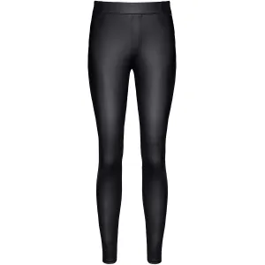 Schwarze Leggings BRGiulia001 von Demoniq Black Rose 2.0 Collection