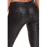 Schwarze Leggings BRConstanza001 von Demoniq Black Rose 2.0 Collection | Fesselliebe.de