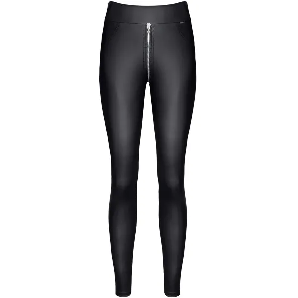 Schwarze Leggings BRMaddalena001 von Demoniq Black Rose 2.0 Collection | Fesselliebe.de