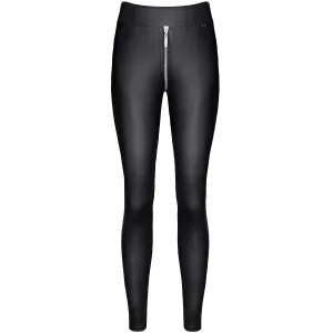 Schwarze Leggings BRMaddalena001 von Demoniq Black Rose 2.0 Collection