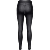 Schwarze Leggings BRMaddalena001 von Demoniq Black Rose 2.0 Collection | Fesselliebe.de