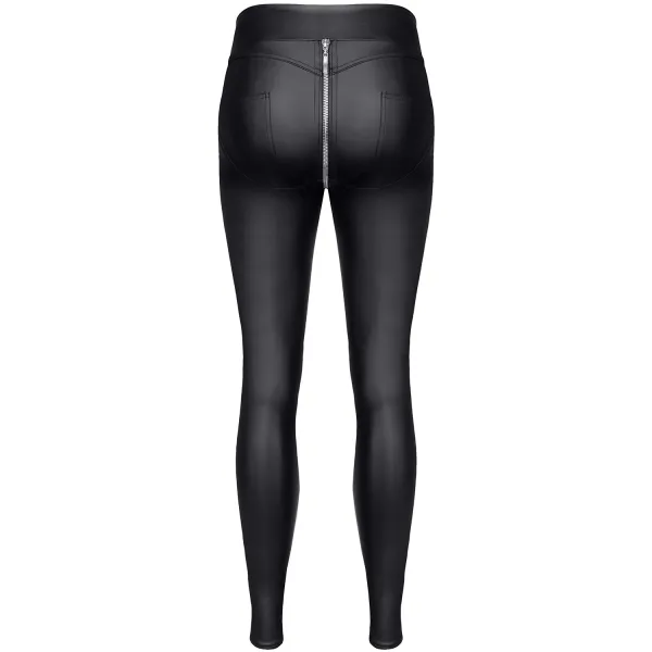 Schwarze Leggings BRMaddalena001 von Demoniq Black Rose 2.0 Collection | Fesselliebe.de