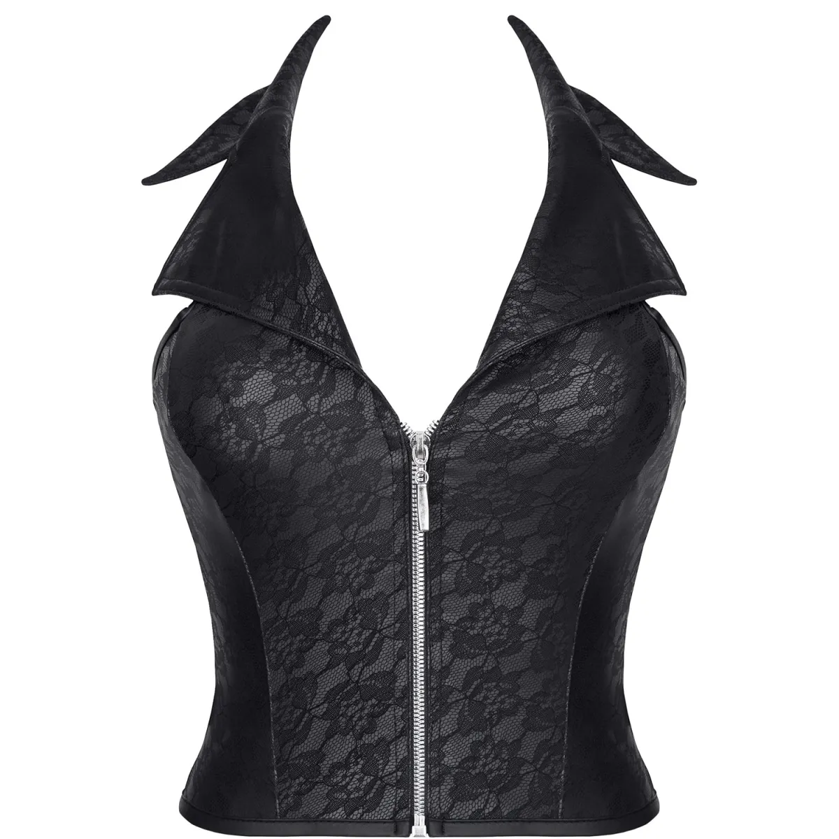 Schwarzes Top BRLudmila001 von Demoniq Black Rose 2.0 Collection | Fesselliebe.de