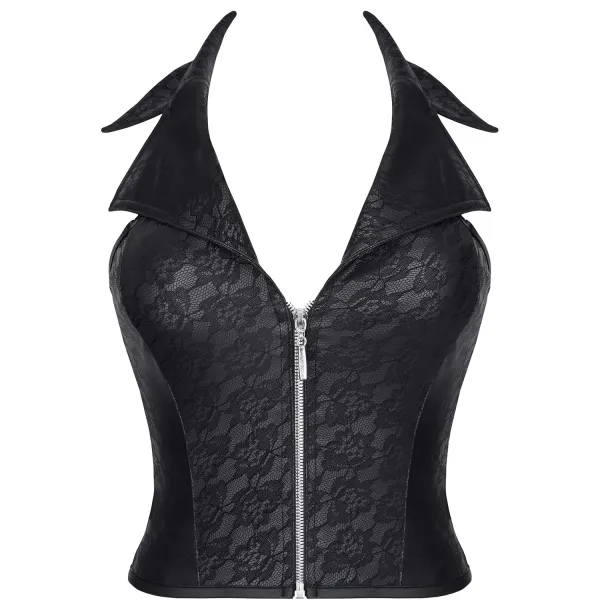 Schwarzes Top BRLudmila001 von Demoniq Black Rose 2.0 Collection | Fesselliebe.de