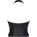 Schwarzes Top BRLudmila001 von Demoniq Black Rose 2.0 Collection