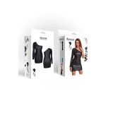 Schwarzes Minikleid BRFelicia001 von Demoniq Black Rose 2.0 Collection | Fesselliebe.de