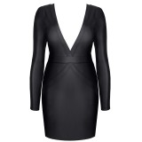 Schwarzes Minikleid BRGianna001 von Demoniq Black Rose 2.0 Collection | Fesselliebe.de