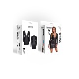 Schwarzes Minikleid BRGianna001 von Demoniq Black Rose 2.0 Collection | Fesselliebe.de
