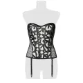 Schwarze Corsage 20001 von Grey Velvet