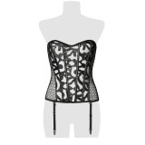 Schwarze Corsage 20001 von Grey Velvet | Fesselliebe.de