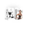 Schwarzes Damen-Top BRMarta001 von Demoniq Black Rose 2.0 Collection