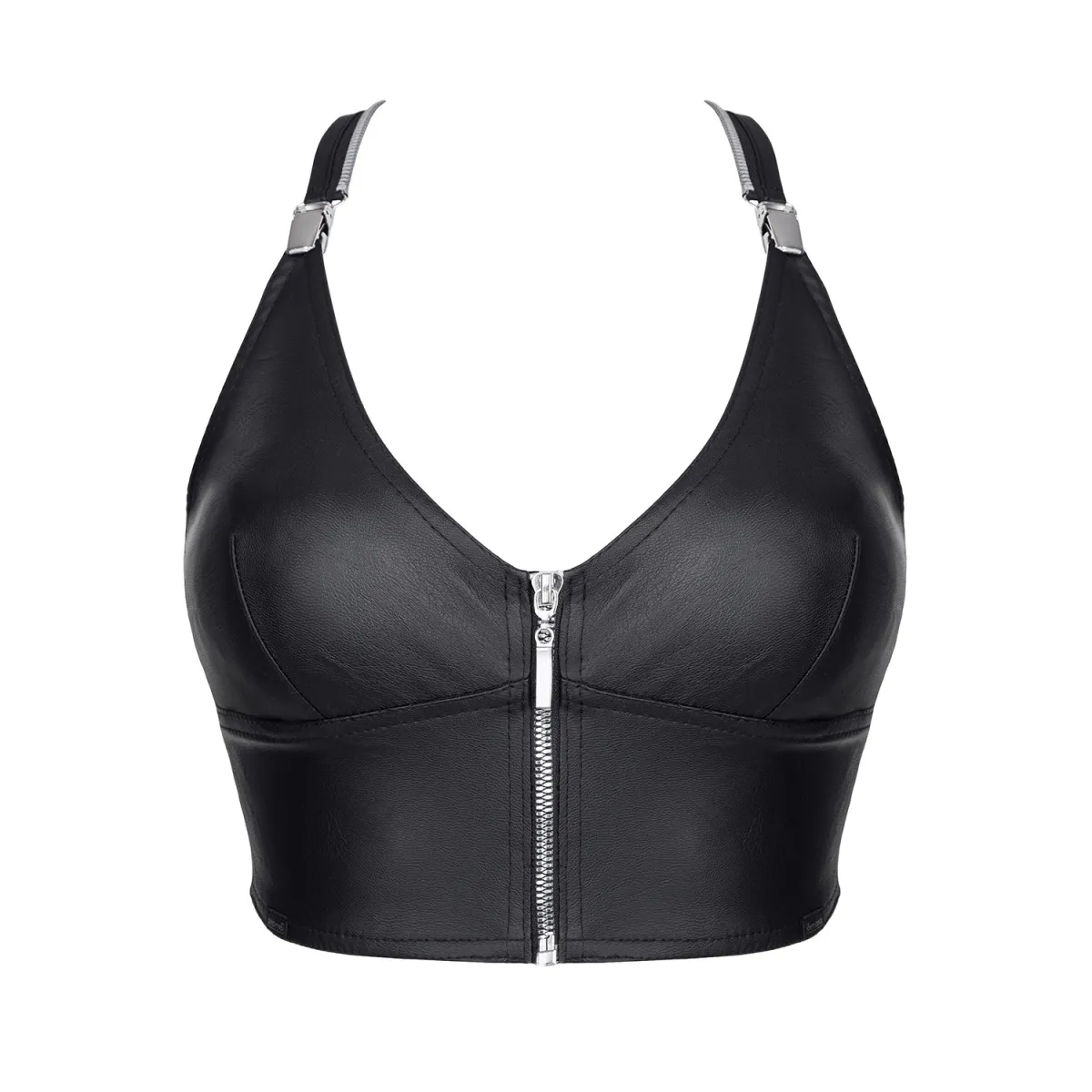 Schwarzes Damen-Top BRZita001 von Demoniq Black Rose 2.0 Collection | Fesselliebe.de
