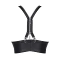 Schwarzes Damen-Top BRZita001 von Demoniq Black Rose 2.0 Collection