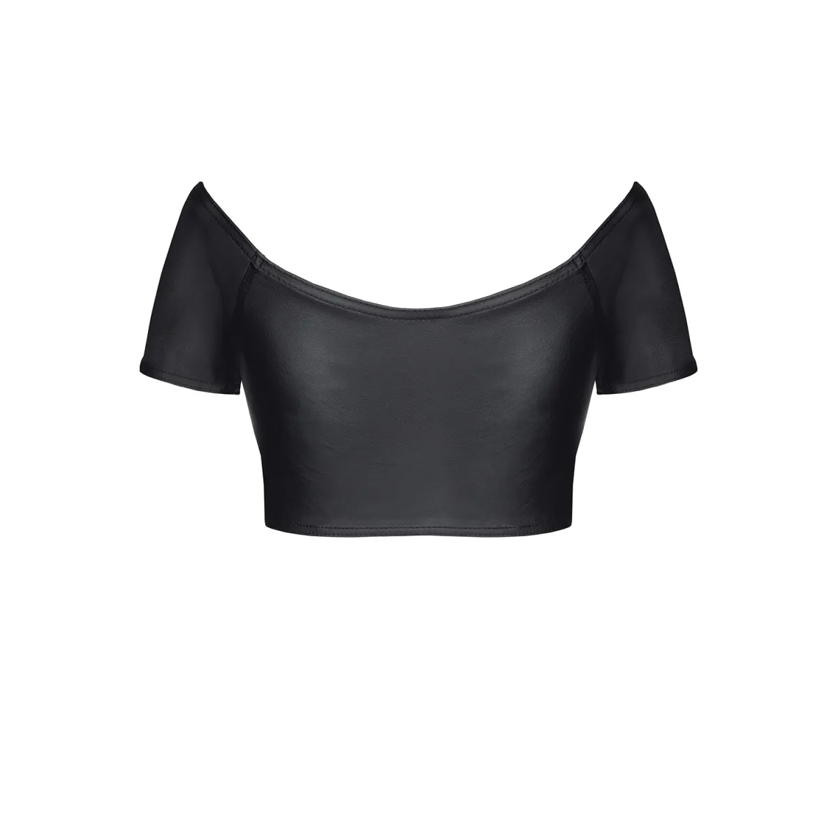 Schwarzes Damen-Top BRMarina001 von Demoniq Black Rose 2.0 Collection | Fesselliebe.de